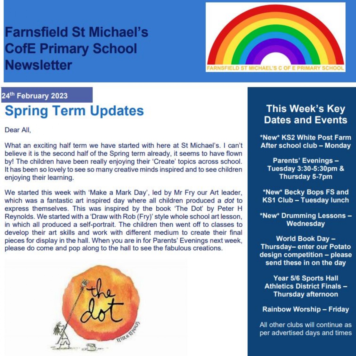 Farnsfield St Michael’s Church of England Primary School Whole School